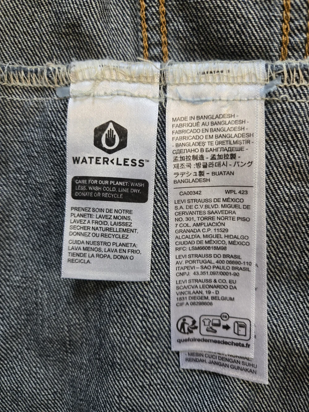 Levi's Men's Dark Blue Denim Jacket - Picture 6 of 7